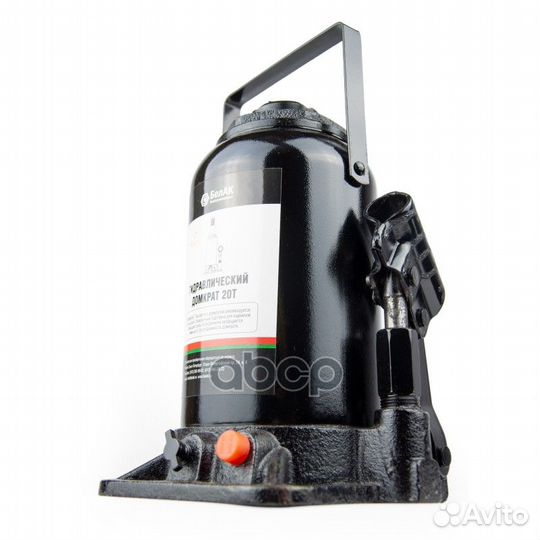 Домкрат 20 тн гидравлический, 2 клапана (опуска