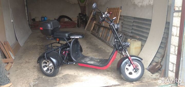 White siberia PRO trike 3000W black