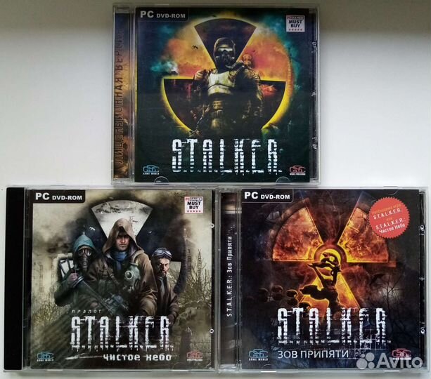 Stalker Тень Чернобыля, Чистое Небо, Зов Припяти