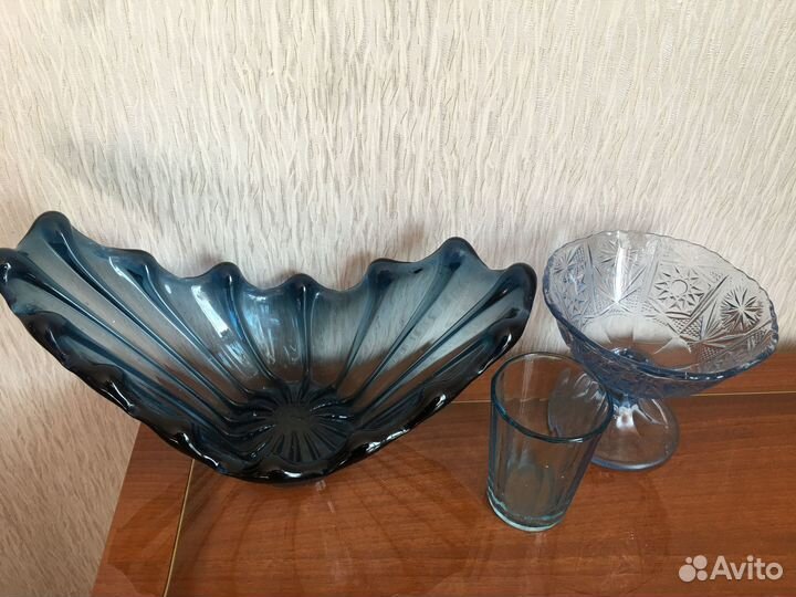 Ваза фруктовая, конфетница, стакан