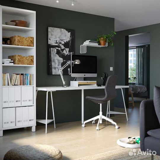 Икеа письменный стол лагкаптен / тилльслаг