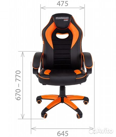 Кресло новое Chairman Game 16