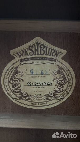 Гитара Washburn G16S