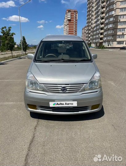 Nissan Serena 2.0 CVT, 2002, 230 000 км