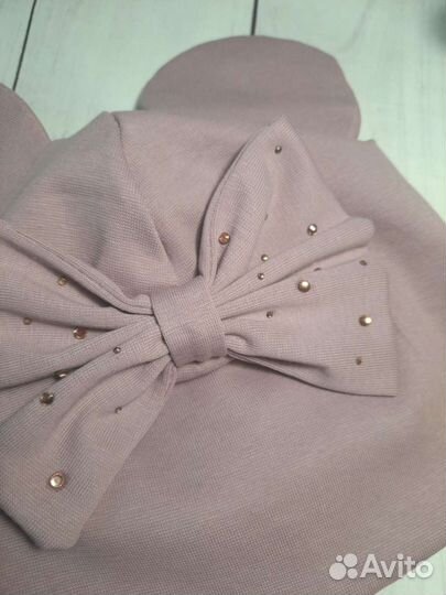 Комплект шапка, шарф