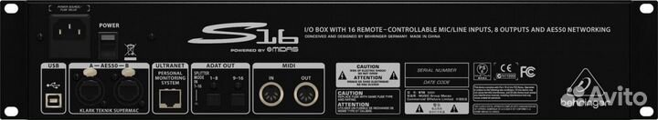 Коммутационный блок Behringer S16