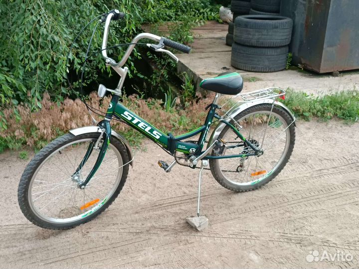 Велосипед складной Стелс пилот 750 колеса 24