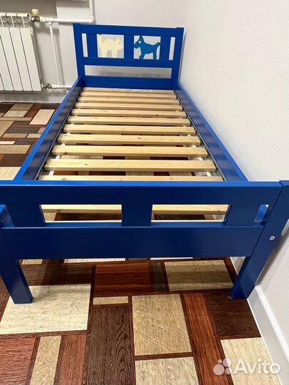 Детская кровать IKEA с матрасом