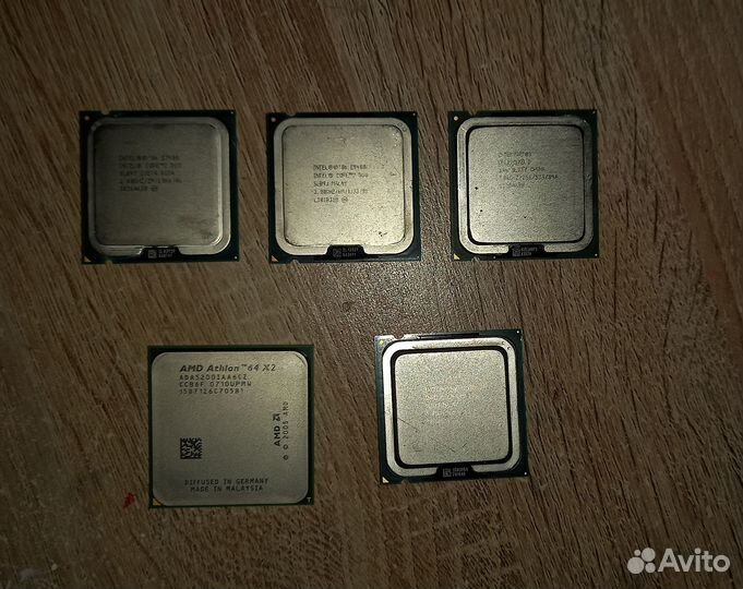 Процессоры Intel и AMD