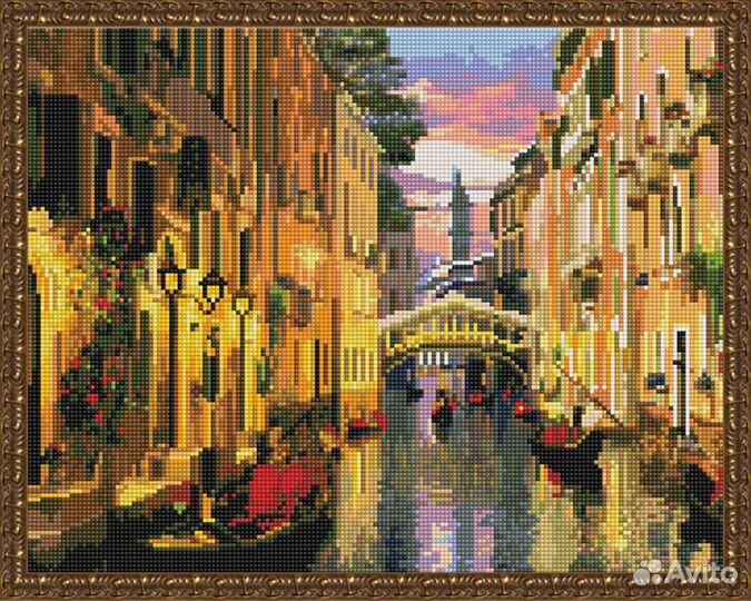 Алмазная мозаика 40х50 см, серия 