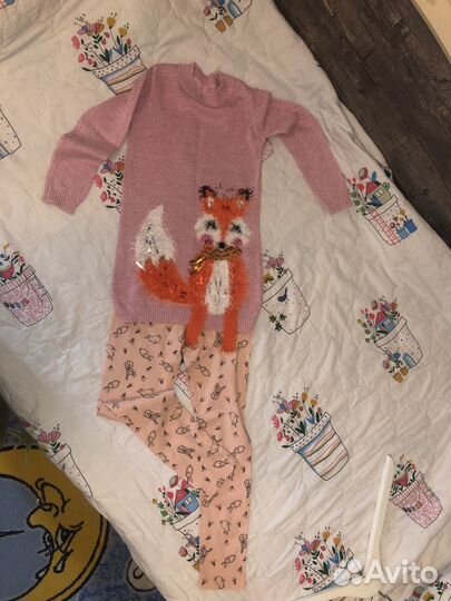 Платье свитер на девочку