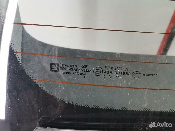 Крышка (дверь) багажника для Opel Meriva B