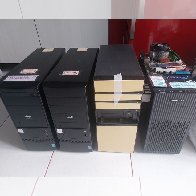 4 старых компа Pentium + Celeron + Core2Duo