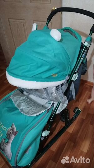 Коляска-санки