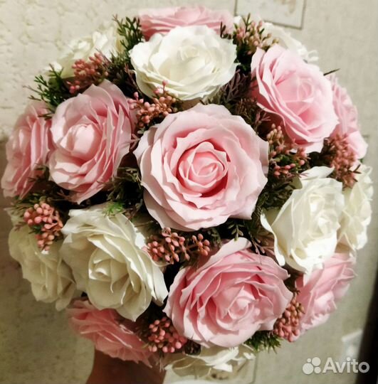 Букет цветов из мыла