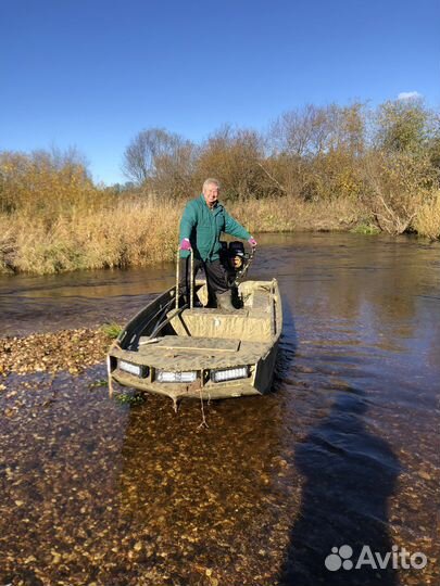 Лодка болотоход