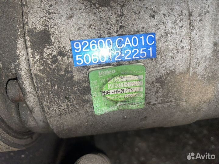 Компрессор кондиционера Nissan Murano Z50 92600CA0