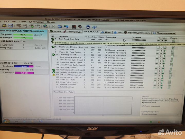 Жесткий диск 500 гб