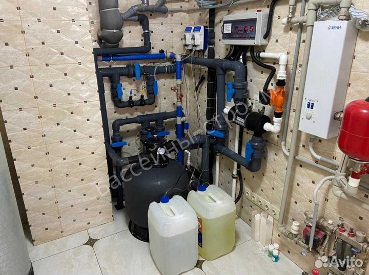 Бассейн 4х3х1,5 от производителя,ступени Гармония