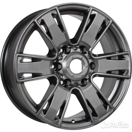 Кик Севенна R17x7 6x139.7 ET30 CB106.1 Dark platin