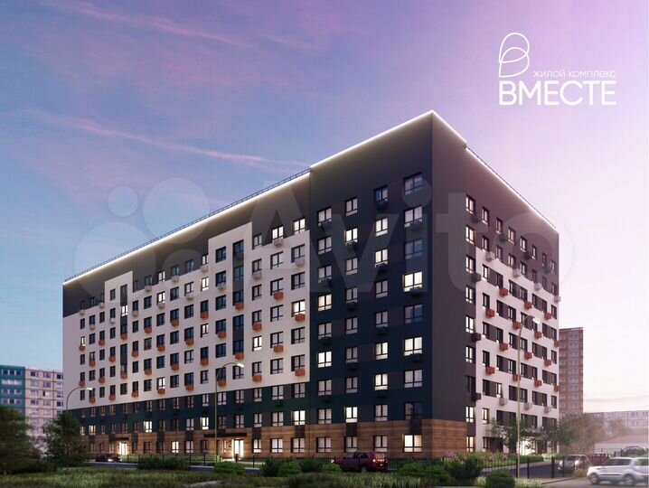 2-к. квартира, 65,2 м², 2/9 эт.