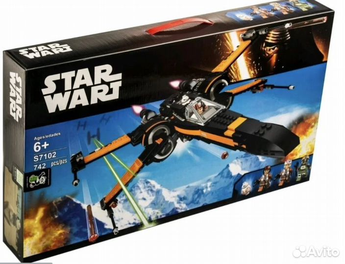 S7102 Конструктор Srat W 742 дет