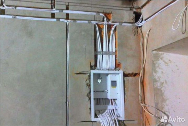 Электрик. Установка розеток и выключателей