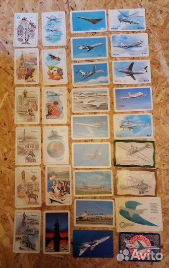 Карманные календарики СССР по темам