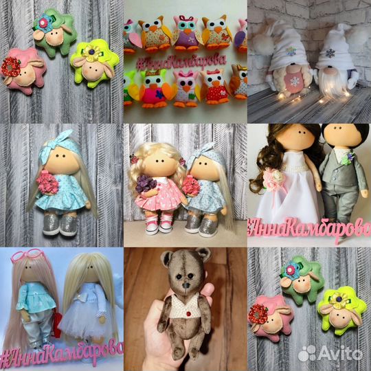 Шитье игрушек на заказ