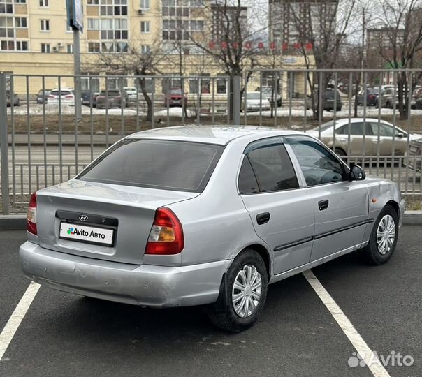 Hyundai Accent 1.5 МТ, 2006, 190 000 км