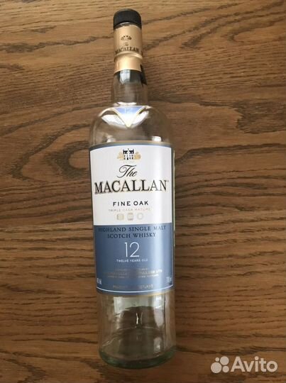 Бутылка macallan