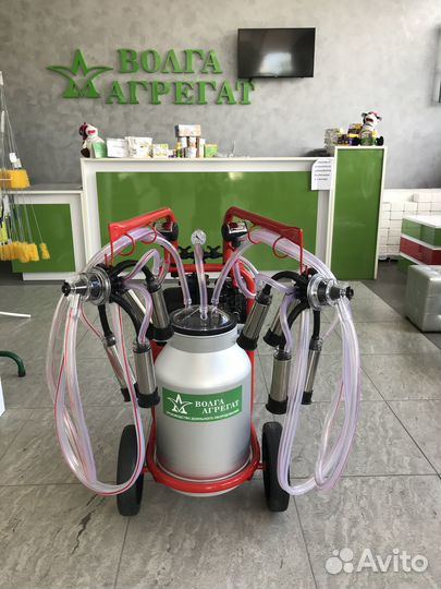 Доильный аппарат для 2 коров одновременно, Турция