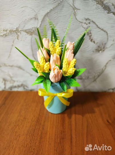 Букет из мыла