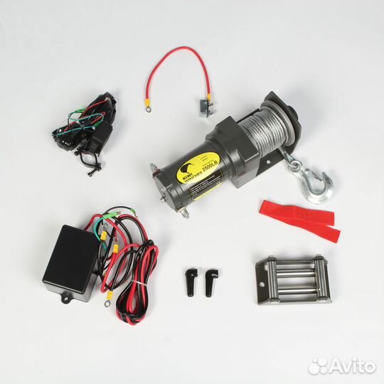 Лебедка 2500Lbs (1134 кг) стальной трос Kiwi Winch