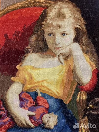 10 вышитых крестиком картин