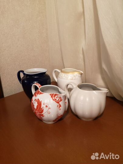 Советский фарфор Молочники
