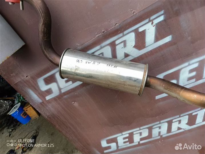 Глушитель Volkswagen Passat B7 1.4 caxa 2011