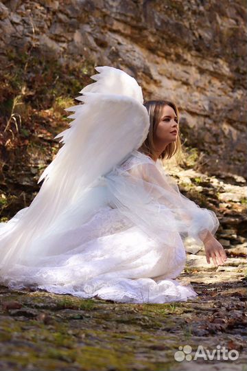 Крылья ангела белые