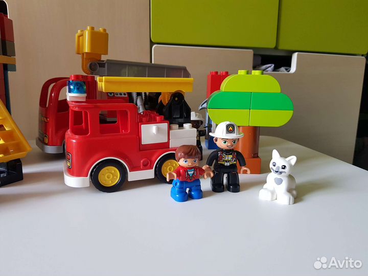 Lego duplo пожарные