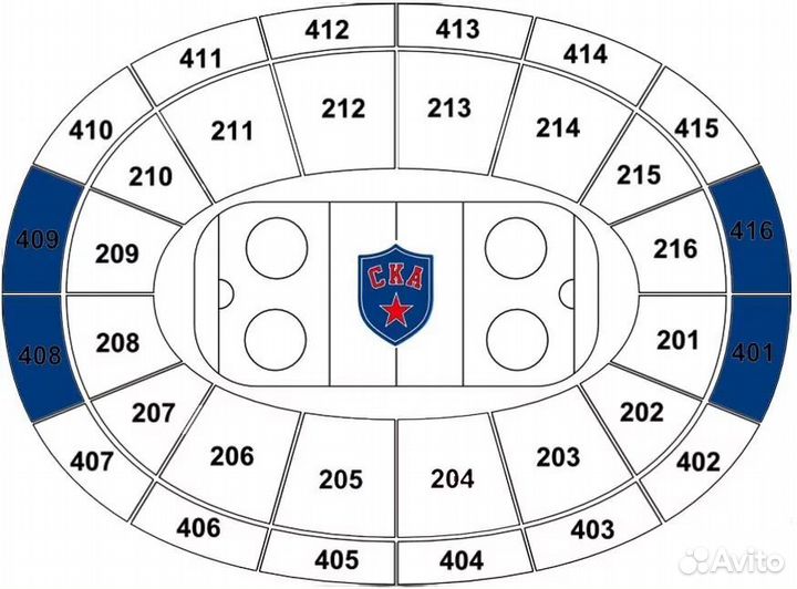 Ска - Автомобилист билеты на хоккей