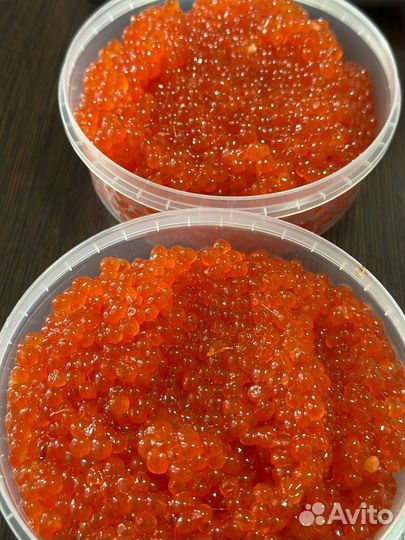Красная икра, икра кеты 2023