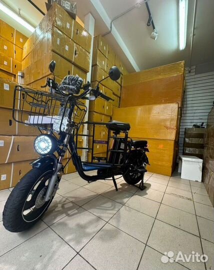 Электровелосипед монстр колхозник для доставки