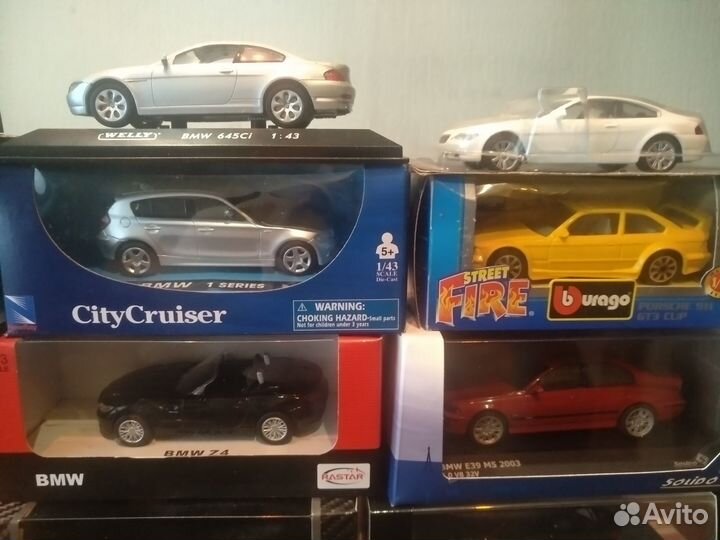 Модели BMW, в масштабе 1/43