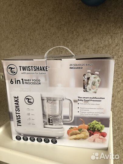 Новая пароварка блендер Twistshake