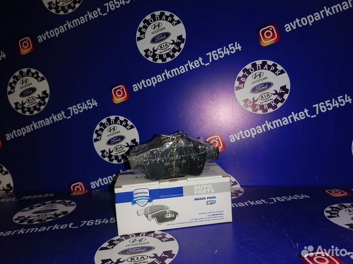 Тормозные колодки задние ford focus / mazda