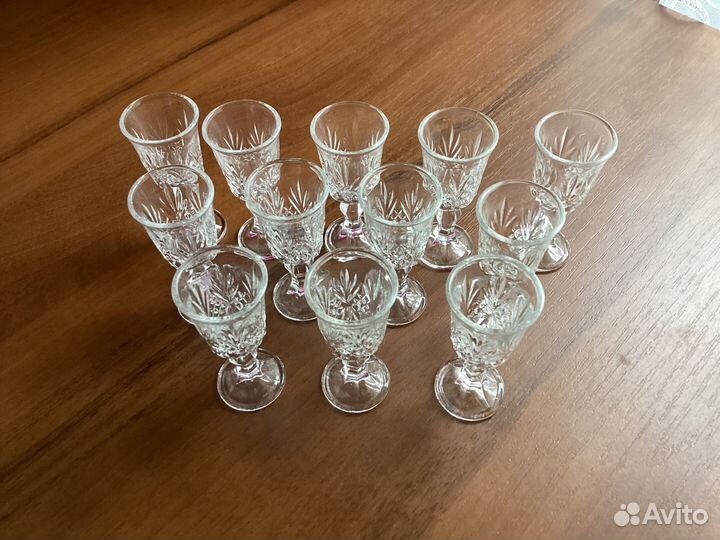 Набор маленьких рюмок 20 мл-12штук