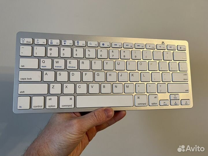 Клавиатура беспроводная белая