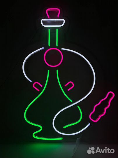 Неоновая вывеска готовая и на заказ 157