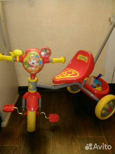 Велосипед 3-х колесный