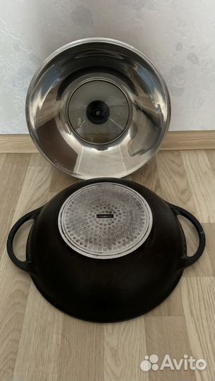 Казан вок и сковороды большие тяжелые